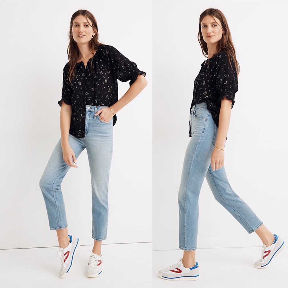 Madewell Light Blue Straight Leg Women’s Jeans